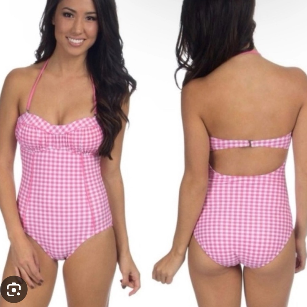 NEW!! Lauren James Pink Gingham